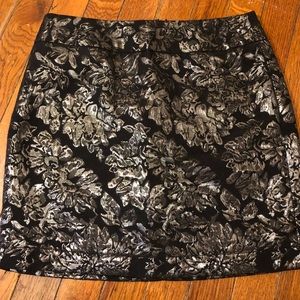 Gorgeous Metallic Mini Skirt